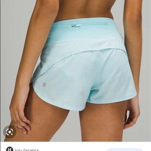 Lululemon SPEED UP LOW-RISE SHORT 2.5"
Heather Lux Multi Icing Blue/Icing Blue